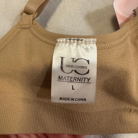 Under Control Seamless Tan Nursing Bra - Picture 4 of 6